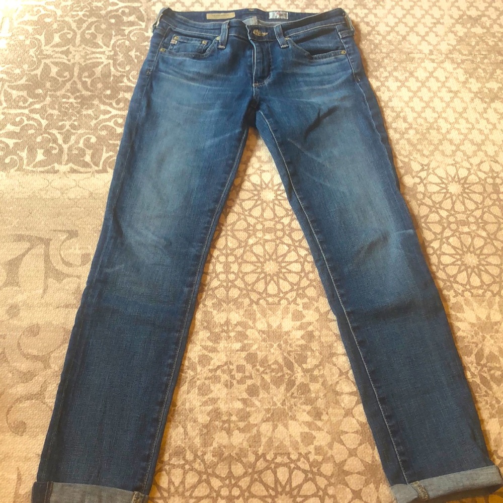 AG Jeans Size 26 Cigarette Roll Up
